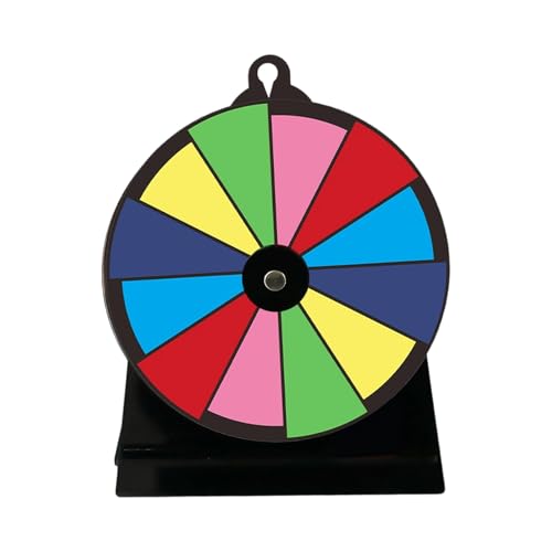 Xanorrg Lucky Draws Roulette Wheel Löschen Wiederverwendbares Vermögen Tabletop Preis Plattentable Easy Assembly Prize Spinnings Spiel Lucky Draws von Xanorrg