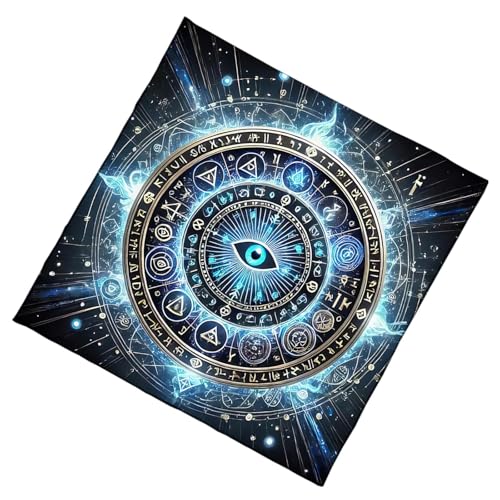 Xanorrg Multifirtionale Samt Tarot Tischdecke Weiche Trage Von Stoff Altara Stoff Faltbares Design Geeignet Für Ablesungen Tischabdeckung von Xanorrg