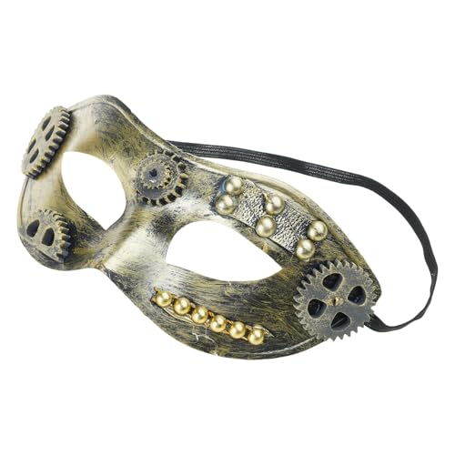 Xanorrg Unisex Gezackte Masquerade Cosplay Sterevunk Halbgesicht Für Carnivals Halloween Dress Up Party Geschenke Steampunk Mardi Gras Xanorrg Unisex Gezackte Masquerade Cosplay Sterevunk Halbgesicht Für Carnivals Halloween Dress Up Party Geschenke Steampunk Mardi Gras von Xanorrg