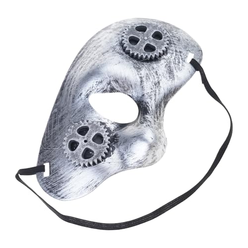 Xanorrg Unisex Gezackte Masquerade Cosplay Sterevunk Halbgesicht Für Carnivals Halloween Dress Up Party Geschenke Steampunk Mardi Gras Xanorrg Unisex Gezackte Masquerade Cosplay Sterevunk Halbgesicht Für Carnivals Halloween Dress Up Party Geschenke Steampunk Mardi Gras von Xanorrg