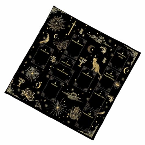 Xanorrg Velvets Wahrsagungsmatte Nacht Thema Tarots Tarot von Xanorrg