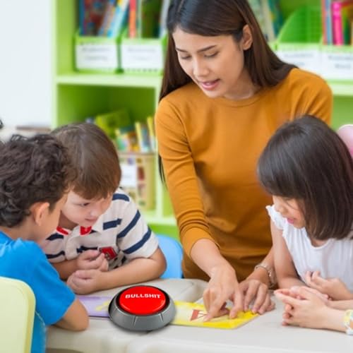 Antwort Summer - 2 AA -Batterienknöpfe Mit Lichtern Und Geräuschen | Game Cyclin Response Button | Dekorative Sprechende Knöpfe Für Das Quiz Für Kinder, Anti -Stress, Freunde, Erwachsene, Kollegen, Al Antwort Summer - 2 AA -Batterienknöpfe Mit Lichtern Und Geräuschen | Game Cyclin Response Button | Dekorative Sprechende Knöpfe Für Das Quiz Für Kinder, Anti -Stress, Freunde, Erwachsene, Kollegen, Al von Xasbseulk
