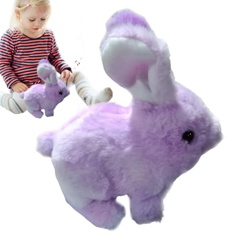 Walking Bunny Stoffed Animal | Weiches Plüsch -Kaninchenspielzeug Mit Klang Und Bewegung | Interaktiver Elektrischer Wanderhasen Mit Schwanzwitzel Und Niedlichen Klängen | Bunny Toy - Kinder Geburtsta Walking Bunny Stoffed Animal | Weiches Plüsch -Kaninchenspielzeug Mit Klang Und Bewegung | Interaktiver Elektrischer Wanderhasen Mit Schwanzwitzel Und Niedlichen Klängen | Bunny Toy - Kinder Geburtsta von Xasbseulk