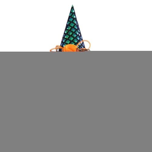 Xasbseulk Hexenhut Für Halloween | Kostüm Hut Halloween | Klassische Party Ausstattung Kopfschmuck Verkleidung Für Erwachsene Und Kinder Haus Garten Kostüm Xasbseulk Hexenhut Für Halloween | Kostüm Hut Halloween | Klassische Party Ausstattung Kopfschmuck Verkleidung Für Erwachsene Und Kinder Haus Garten Kostüm von Xasbseulk