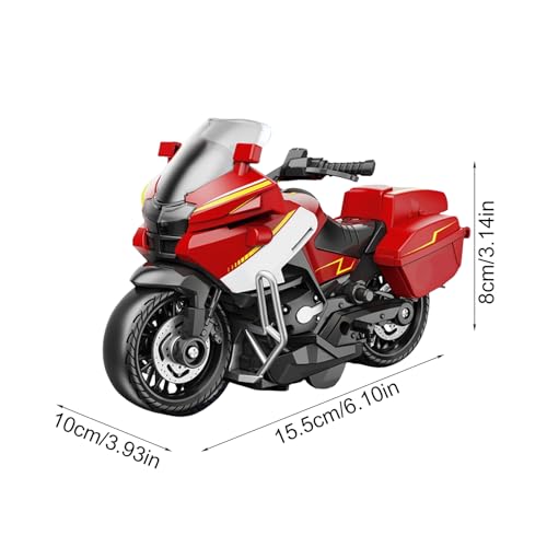 Xasbseulk Motorrad Spielzeug - Dirt Bike Spielzeug mit Sound und Licht - Reibungsangetriebenes Realistisches Motorrad für Tisch Nachttisch Reise,Zuhause Tisch Nachttisch Xasbseulk Motorrad Spielzeug - Dirt Bike Spielzeug mit Sound und Licht - Reibungsangetriebenes Realistisches Motorrad für Tisch Nachttisch Reise,Zuhause Tisch Nachttisch von Xasbseulk