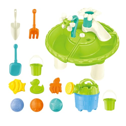 Xasbseulk Sand-Wassertisch für Kinder, Kleinkind-Wassertisch | Teich-Wassertisch für Kleinkinder, 13-teilig | Outdoor-Aktivitätstisch, Wasserspielzeug-Zubehör, Kleinkind-Outdoor-Spielzeug, Xasbseulk Sand-Wassertisch für Kinder, Kleinkind-Wassertisch | Teich-Wassertisch für Kleinkinder, 13-teilig | Outdoor-Aktivitätstisch, Wasserspielzeug-Zubehör, Kleinkind-Outdoor-Spielzeug, von Xasbseulk