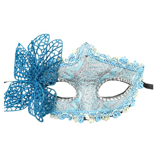 Xbemkste Maskerade-Maske für Damen, Maskerade-Maske, Karnevalsmasken für Maskerade, Ballmaske, Kostüm, pelzige Maske, Karnevalsmaske, venezianische Maske, Maskerade-Maske auf Stab von Xbemkste