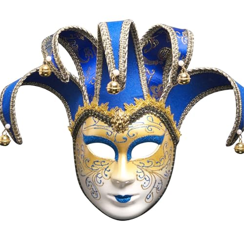 Xbemkste Maskerade-Maske für Damen, Maskerade-Masken, Herren, Maskerade-Maske, Karneval, Kopfschmuck, Maske, Maske, Maske, Maske, Kostüm, Karneval, Venezianische Maske, Maskerade-Maske auf Stab von Xbemkste