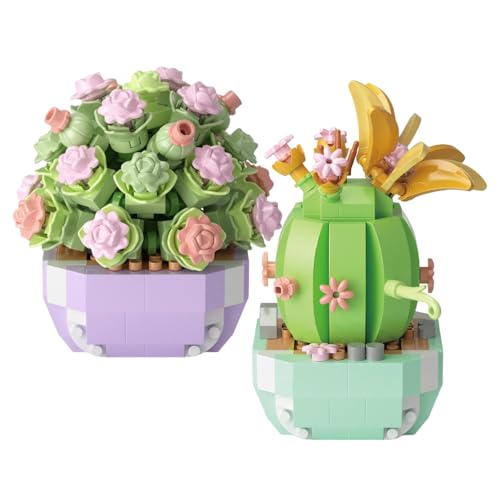 Xbessc 2 Stück Mini Blüte Succulent Bonsai Bausteine Pflanzen Klemmbausteine Blumen Bausteine Blumen Künstliche Blumen Sukkulenten Bausteine Set für Home Dekor Botanical Collection Geschenk Xbessc 2 Stück Mini Blüte Succulent Bonsai Bausteine Pflanzen Klemmbausteine Blumen Bausteine Blumen Künstliche Blumen Sukkulenten Bausteine Set für Home Dekor Botanical Collection Geschenk von Xbessc
