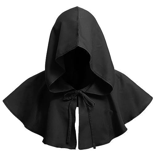 Xbsduih 1 Stück Todesumhang mit Kapuze, Umhang, Hut, Kapuze, Schal, Halskostüm, Umhang, Hut für Halloween- Xbsduih 1 Stück Todesumhang mit Kapuze, Umhang, Hut, Kapuze, Schal, Halskostüm, Umhang, Hut für Halloween- von Xbsduih