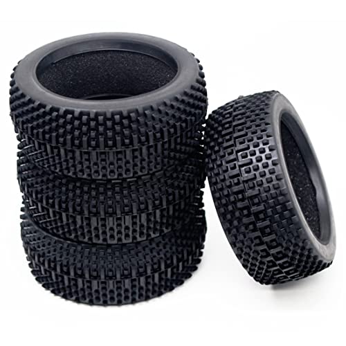 Xbsduih 4 StüCk 110 Mm 1/8 RC Offroad-Auto-Gummireifen für Redcat MP9 Hobao Upgrade-Teile Xbsduih 4 StüCk 110 Mm 1/8 RC Offroad-Auto-Gummireifen für Redcat MP9 Hobao Upgrade-Teile von Xbsduih