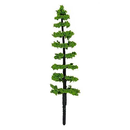 Xbsduih Model Tannenbaum Zug Set Plastik Stamm Landschaft HO N - 10stueck von Xbsduih