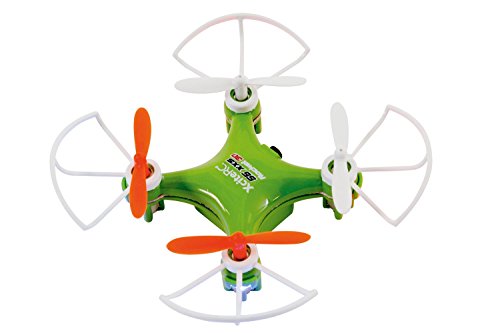 XciteRC 15007600 - RC Quadrocopter - Ferngesteuerte Mini Drohne Rocket 55XXS 3D, 2.4 GHz, 3 Skilllevel, grün von XciteRC
