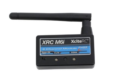 XciteRC 50600000 M6i 6 Kanal Sendermodul FHSS, schwarz von XciteRC