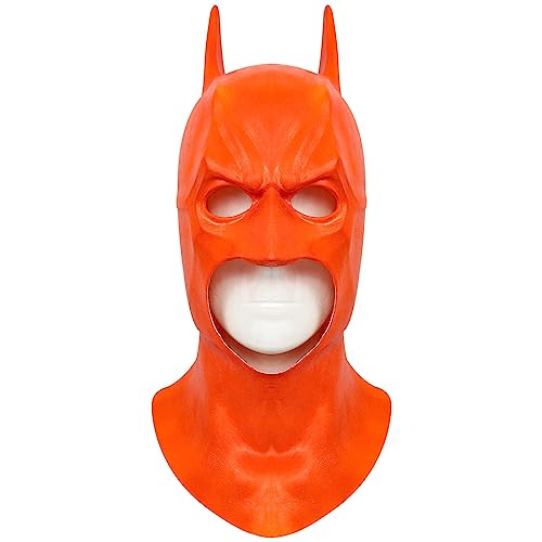 XehCaol Batman Maske Kostüm Herren, Halloween Superhelden Masken Dark Knight Fledermaus Maske Für Schwarz Fasching (style D) von XehCaol