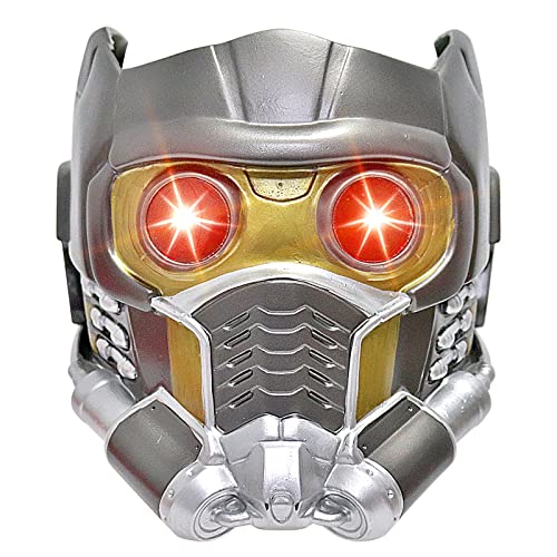 XehCaol Star Lord helm，Guardians of Galaxy 3 Star Lord Peter Quill Maske Kostüm Halloween Masken Cosplay Props (Light) von XehCaol
