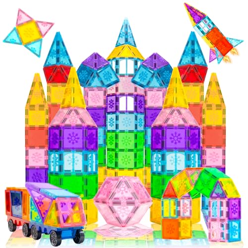 Xekel Magnetische Bausteine 100 Teile, Magnetbausteine Magnete Kinder Magnet Spielzeug Kinder Magnetspielzeug Bauklötze Bausatz Kinderspielzeug ab 3 4 5 6 7 8 Jahre für Jungen und Mädchen Xekel Magnetische Bausteine 100 Teile, Magnetbausteine Magnete Kinder Magnet Spielzeug Kinder Magnetspielzeug Bauklötze Bausatz Kinderspielzeug ab 3 4 5 6 7 8 Jahre für Jungen und Mädchen von Xekel