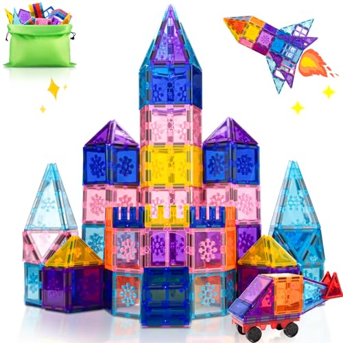 Xekel Magnetische Bausteine 𝟏𝟎𝟎 Teiles - 3D Magnetbausteine STEM & Montessori Magnetspiel mit Starker Magnetkraft – Robustes Kreatives Magnetspielzeug für Kinder ab 3 Jahren Xekel Magnetische Bausteine 𝟏𝟎𝟎 Teiles - 3D Magnetbausteine STEM & Montessori Magnetspiel mit Starker Magnetkraft – Robustes Kreatives Magnetspielzeug für Kinder ab 3 Jahren von Xekel