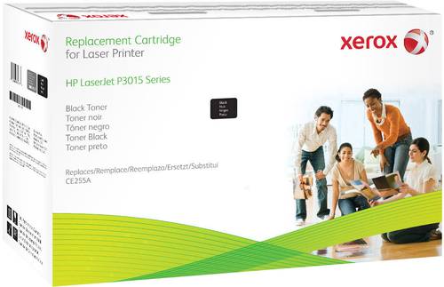 Xerox 106R01621 Tonerkassette ersetzt HP 55A, CE255A Schwarz 6000 Seiten Kompatibel Toner von Xerox