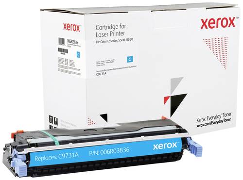 Xerox Toner ersetzt HP 645A (C9731A) Kompatibel Cyan 12000 Seiten Everyday 006R03836 von Xerox
