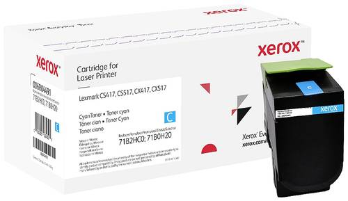 Xerox Toner ersetzt Lexmark 71B2HC0, 71B0H20 Cyan 3500 Seiten Everyday von Xerox