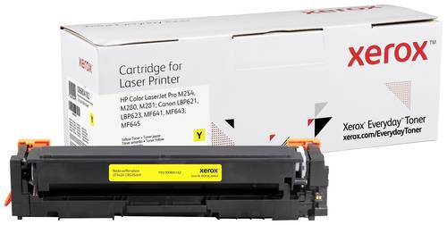 Xerox Everyday Toner ersetzt HP, Canon 202X (CF542X/CRG-054HY) Gelb 2500 Seiten Kompatibel Toner von Xerox