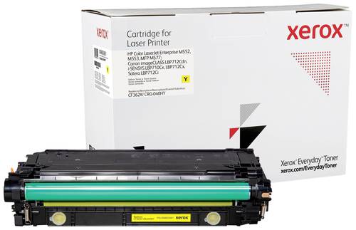 Xerox Everyday Toner ersetzt HP 508X (CF362X/ CRG-040HY) Gelb 9500 Seiten Kompatibel Toner von Xerox