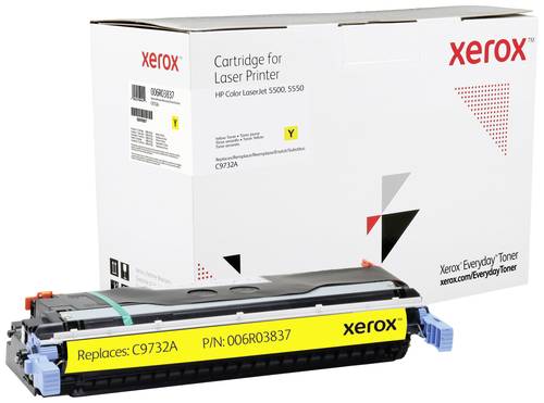 Xerox Toner ersetzt HP 645A (C9732A) Kompatibel Gelb 12000 Seiten Everyday 006R03837 von Xerox