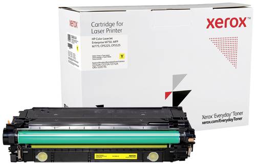Xerox Everyday Toner ersetzt HP 651A/ 650A/ 307A (CE342A/CE272A/CE742A) Gelb 16000 Seiten Kompatibel von Xerox