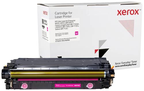 Xerox Everyday Toner ersetzt HP 508X (CF363X/ CRG-040HM) Magenta 9500 Seiten Kompatibel Toner von Xerox