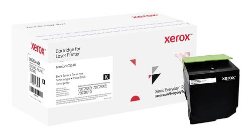 Xerox Toner ersetzt Lexmark 70C2XK0, 70C2XKE, 70C0X10 Schwarz 8000 Seiten Everyday von Xerox