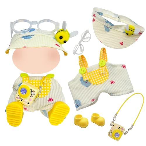 17 cm Puppenkleidung Bienenpuppenkleidung + Schuhe + Anhänger + Brille 17 cm Puppenkleidung Bienenpuppenkleidung + Schuhe + Anhänger + Brille von Xerteam