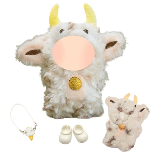 17cm Plüsch Puppe Kleidung Niedliche Puppenkleidung mit Tierelementen Overall Anhänger Schuhe DIY Geschenk für Kinder 17cm Plüsch Puppe Kleidung Niedliche Puppenkleidung mit Tierelementen Overall Anhänger Schuhe DIY Geschenk für Kinder von Xerteam