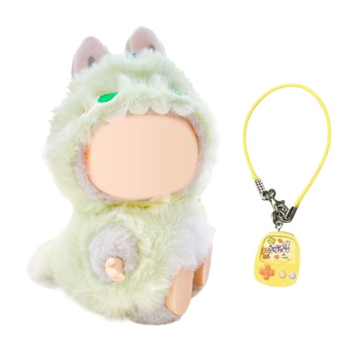 Xerteam Kleidung für 17cm Plüschpuppen, 3 Stück 17cm Plüsch Dinosaurierpuppen Onesies mit Gelbe Spielkonsolentasche, 17cm Plüsch Puppenzubehör, Geschenke für Jungen und Mädchen Ohne Puppe Xerteam Kleidung für 17cm Plüschpuppen, 3 Stück 17cm Plüsch Dinosaurierpuppen Onesies mit Gelbe Spielkonsolentasche, 17cm Plüsch Puppenzubehör, Geschenke für Jungen und Mädchen Ohne Puppe von Xerteam