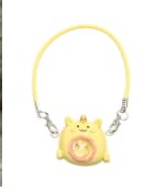 Bekleidung für 17cm Plüsch, Kuscheltier Kleidung Niedliches Outfit, Lila Overall + Gelbe Schleife + Gelber Hase + Lila Kamera, Bekleidung DIY Kinder Geschenke, Star-Puppenkleidung (Schwarz) von Xerteam
