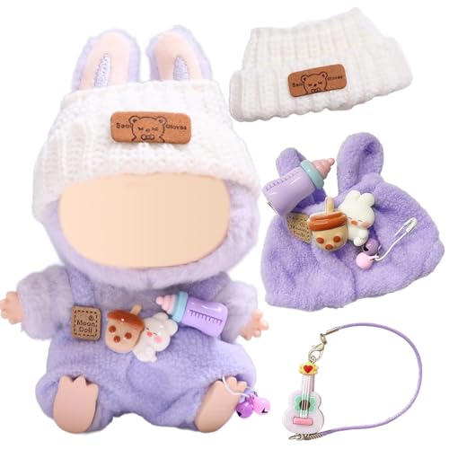 Lila Puppenkleidung von Xerteam