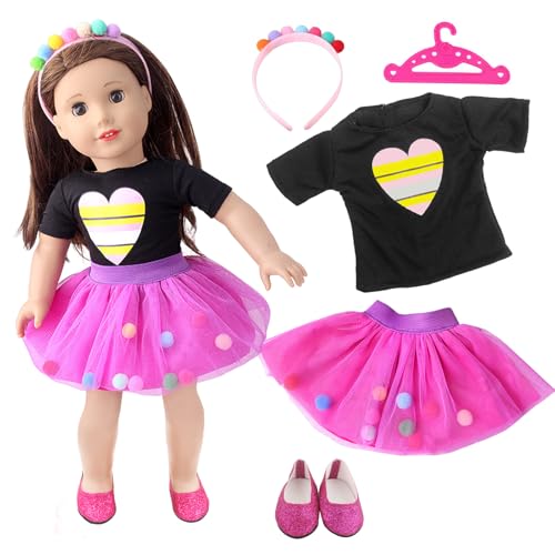Puppenkleidung Prinzessin Tüllrock von Xerteam