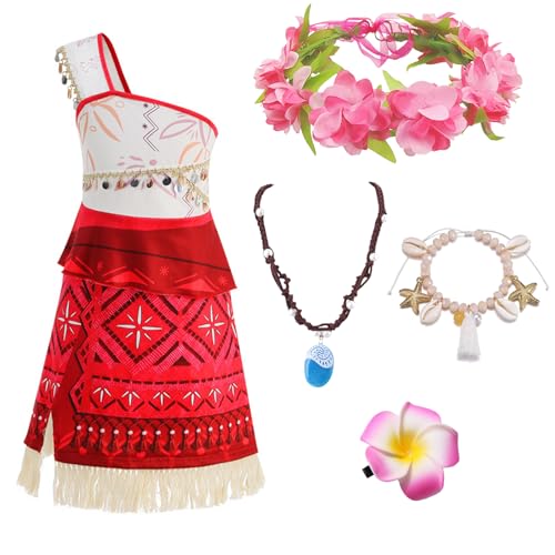 Xerteam Ozean-Abenteuer Prinzessin Kostüm Mädchen, One-Shoulder Kleid mit Edelstein Halskette, Blume Haarschmuck, Haarnadel, Muschelarmband, Verkleiden Kostüme Kinder (120 (5-6 Jahre)) Xerteam Ozean-Abenteuer Prinzessin Kostüm Mädchen, One-Shoulder Kleid mit Edelstein Halskette, Blume Haarschmuck, Haarnadel, Muschelarmband, Verkleiden Kostüme Kinder (120 (5-6 Jahre)) von Xerteam