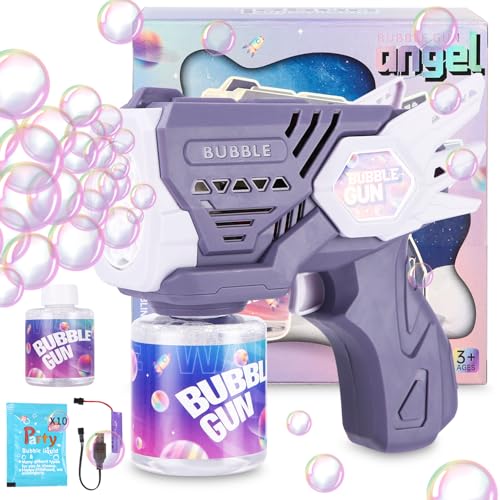 Seifenblasenpistole Kinder Seifenblasenmaschine Seifenblasen Machine,Licht Blasen Elektrisch Mit 190 ML Tank Automatische Seifenblasen Bubbles Maker Maschine Für Kids Shooter Spielzeug,Grau Seifenblas Seifenblasenpistole Kinder Seifenblasenmaschine Seifenblasen Machine,Licht Blasen Elektrisch Mit 190 ML Tank Automatische Seifenblasen Bubbles Maker Maschine Für Kids Shooter Spielzeug,Grau Seifenblas von Xespis