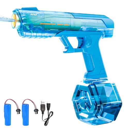 Elektrische Wasserpistole, Automatische Wasserpistole Wasserspritzpistole 9M Großer Reichweite, Wasserpistolen USB Wiederaufladbar, Wasser Spielzeug Pistolen Für Sommer Strand Spielzeug (A) von Xevinas