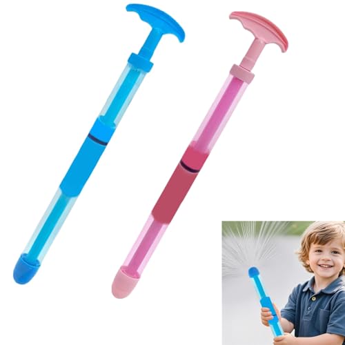 Wasserpistole, Firework Wasserspritzpistole Romantische Wasserbauer, 38.5cm Wasserspritze Kinder Im Feuerwerksstil, Party Strand Pool Strandspielzeug Für Jungen Und Mädchen (A+B) von Xevinas