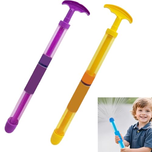 Wasserpistole, Firework Wasserspritzpistole Romantische Wasserbauer, 38.5cm Wasserspritze Kinder Im Feuerwerksstil, Party Strand Pool Strandspielzeug Für Jungen Und Mädchen (C+D) von Xevinas