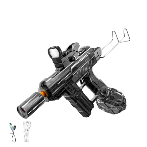 Wasserpistole Elektrisch, Wasserpistole Mit Wasseransaugung LED-Lichteffekte, Wasserspritzpistole Große Kapazität 800cc Distanz Bis Zu 10 M, Outdoor Water Gun Schießspiel Für Erwachsene (B) von Xevinas