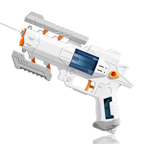 Wasserpistole Kinder, Wasserspritzpistole Mit 4-6 M Großer Reichweite, 200 Ml Fassungsvermögen, Mini Wasserpistole Water Gun Keine Batterien,spritzpistole Kinder Pool Wasser Spielzeug von Xevinas