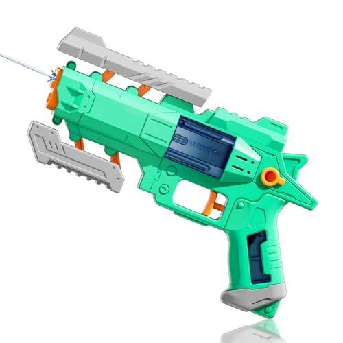 Wasserpistole Kinder, Wasserspritzpistole Mit 4-6 M Großer Reichweite, 200 Ml Fassungsvermögen, Mini Wasserpistole Water Gun Keine Batterien,spritzpistole Kinder Pool Wasser Spielzeug von Xevinas