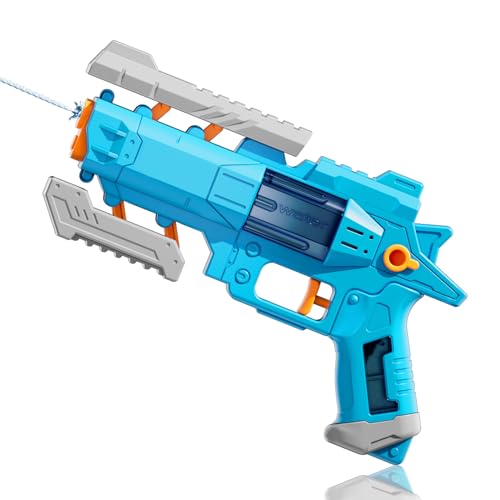 Wasserpistole Kinder, Wasserspritzpistole Mit 4-6 M Großer Reichweite, 200 Ml Fassungsvermögen, Mini Wasserpistole Water Gun Keine Batterien,spritzpistole Kinder Pool Wasser Spielzeug von Xevinas