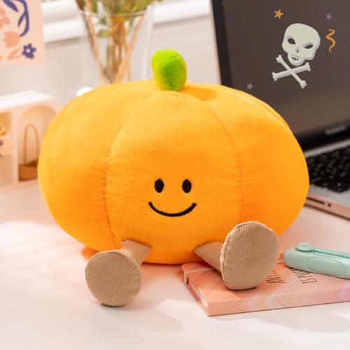 Xevinas Halloween Plüsch | Halloween Geist Kürbis Kissen | Halloween Kuscheltier,Plüsch Geist & Plüsch Kürbis,aus Ultraweichem Kurzplüsch Und PP-Baumwollfüllung,für Party,Halloween Deko (Kürbis) Xevinas Halloween Plüsch | Halloween Geist Kürbis Kissen | Halloween Kuscheltier,Plüsch Geist & Plüsch Kürbis,aus Ultraweichem Kurzplüsch Und PP-Baumwollfüllung,für Party,Halloween Deko (Kürbis) von Xevinas