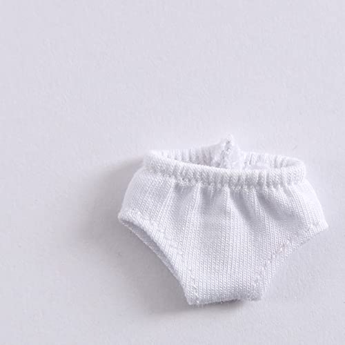 Puppenkleidung Unterwäsche Höschen Bjd Shorts für Ob11, OB, GSC, 1/12bjd Puppenhöschen Spielzeug Bekleidungszubehör (White) von XiDonDon
