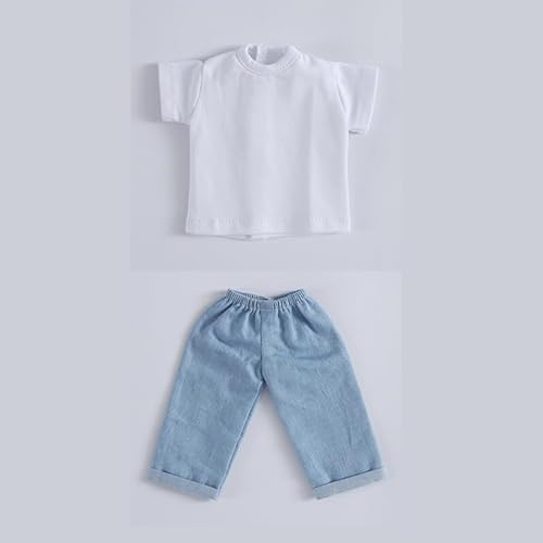 XiDonDon 30 cm/11,81 Zoll Puppenkleidung, modisches Hosen-T-Shirt-Set für 1/6 BJD, SD-Puppen, Zubehör (multicolored2) von XiDonDon