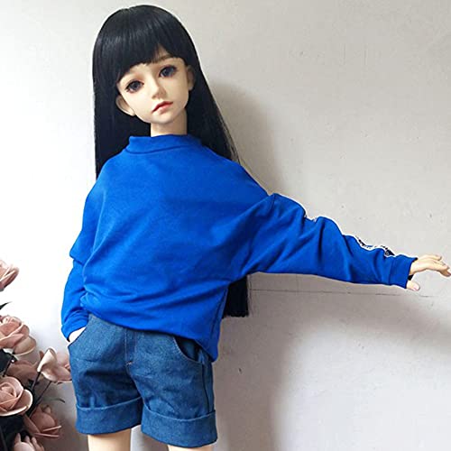 XiDonDon 30CM / 45CM / 60CM Puppenkleidung 1/3 1/4 1/6 BJD Puppenzubehör BJD SD DIY Modepuppen Kleidung Spielzeug (Blue,1/6) von XiDonDon